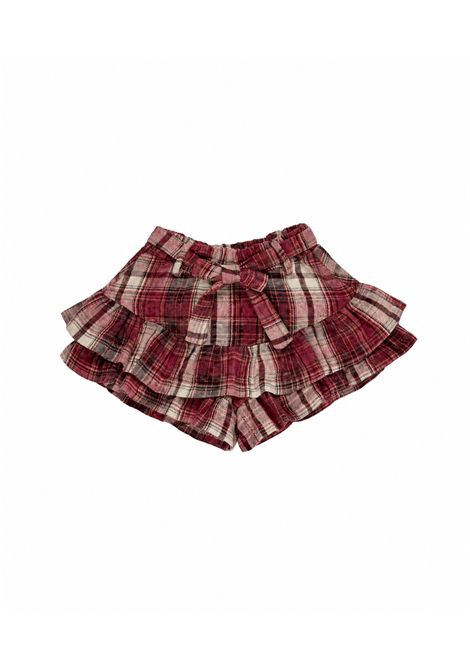 Shorts a quadri U+E' BY MISS GRANT | UE2378KCHEBO